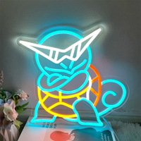 Signe Néon Cyberpunk avec Lettre Led Décorative 3D pour Mariage, Bar, Fête, Décoration