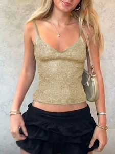 <span class=keywords><strong>Pull</strong></span> en tricot à bretelles pour femme, Nouveauté Printemps/Été 2026, <span class=keywords><strong>Sexy</strong></span> et Tendance (personnalisable) - Product Image 1