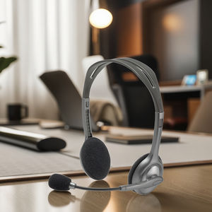 Micro-casque stéréo avec prise jack 3,5 mm pour Logitech H110, original, pour les réunions en ligne au bureau, les jeux, métal durable - Product Image 4