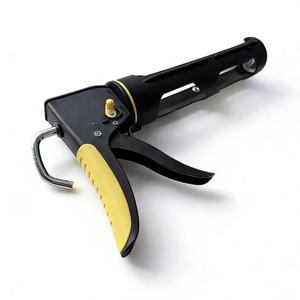 Pistola de silicona manual de alta resistencia sin goteo para calafateo industrial y bricolaje, con pistola de pegamento de aluminio, personalizable OEM - Product Image 1