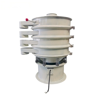 High Durability 304 Stainless Steel Vibro Separator Circular Rotary Vibrating Screen with Vertical Vibration Motor for Chemical - Product Image 6