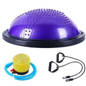 Pilates Trainer Ball Fitness Yoga Fitness Half Ball Balance Trainer 58cm Estabilidad Bosuing Ball - Product Image 4