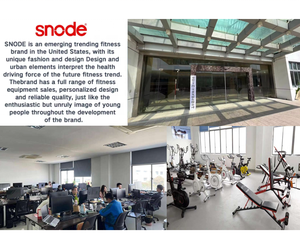 Machine à poussée des hanches à plaques d'acier commerciales Snode, musculation, entraînement de force, poids maximal de l'utilisateur 350 kg, salle de sport intégrée - Product Image 6