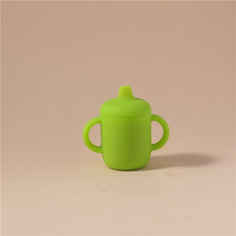 Green sippy cup