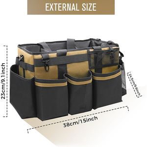 Échantillon gratuit Sac d'accessoires de lavage de voiture personnalisé avec logo pour petit sac de détaillage automobile avec organisateur de coffre - Product Image 2