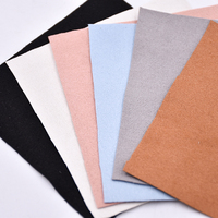 Vente en gros tissu daim microfibre en faux cuir PU REACH à bas quantité minimale de commande pour chaussures/sacs/tapisserie d'ameublement/canapé/mitaines/serviettes/siège de voiture