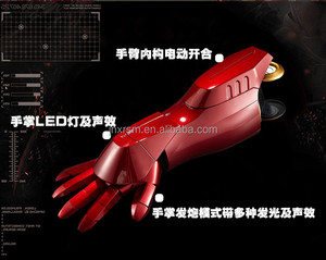 Guanto dell'Infinito MK7 <span class=keywords><strong>Super</strong></span> Eroe 1:1, Statua Indossabile per Cosplay con LED, Armatura di Iron Man - Product Image 4