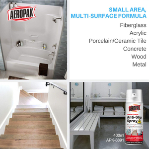 Aeropak 400ml rivestimento liquido Spray antiscivolo trasparente per una maggiore aderenza su calcestruzzo acrilico in fibra di vetro e piastrelle - Product Image 3