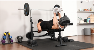 Máy tập thể dục tại nhà, ghế tập tạ có thể điều chỉnh trọng lượng, thiết bị tập luyện, ghế tập tạ, ghế tập gym - Product Image 4