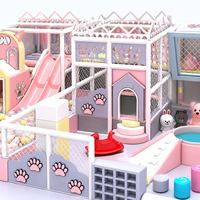 EN ASTM Zertifizierter Hersteller Farbenfrohe Design-Kletterstruktur für Kindergärten und Kleinkinder Indoor-Softplay-Anlage mit Bällebad