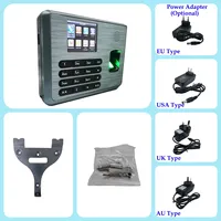 Sistema de Control de Asistencia con Huella Dactilar Biométrica RFID TCP/IP ZK TX628, Pantalla TFT de 2.8 Pulgadas, Capacidad para 120,000 Registros, USB/TCP IP
