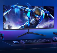 Moniteurs de 34 pouces Ultra Wide 3440*1440 Résolution Moniteur LCD de jeu 180Hz Compatible PC de jeu pour une utilisation de bureau
