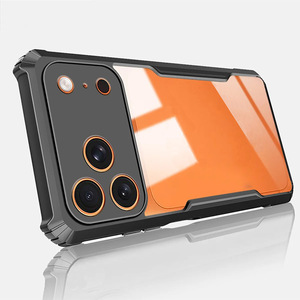 Custodia per <span class=keywords><strong>iPhone</strong></span> 17 16 15 14 13 12 11 7 6 5 X XR Xs Pro Max Plus Mini, <span class=keywords><strong>Cover</strong></span> Protettiva Completa Antiurto in Acrilico - Product Image 2