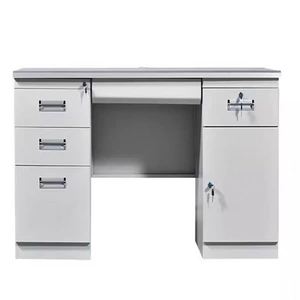 Luxury Modern Eco-Friendly <b>Adjustable</b> Automatic Steel Executive Office Desk Retractable Drawers Comfortable Work Surface for - Product Image 5