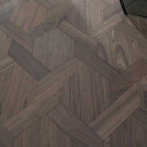 <span class=keywords><strong>Parquet</strong></span> en bois d'ingénierie multicouche en noyer noir, motif <span class=keywords><strong>exotique</strong></span>, forme artistique, nœud chinois, bois massif - Product Image 1