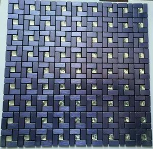 بلاط فسيفساء زجاجي ذاتي اللصق رخيص لتزيين الجدران 30×30 سم بلاط مرآة - Product Image 3