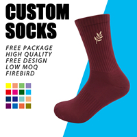 Chaussettes de sport unisexes de haute qualité, personnalisées, à la mode, pour jeunes et adultes, avec logo, pour la course à pied, le basketball, chaussettes pour hommes