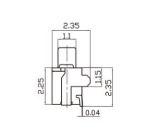 PPA LCP siyah beyaz 2*4 Led Smd Smt dokunsal işıklı dokunmatik Mini Tact anahtarı ile Metal braket - Product Image 6