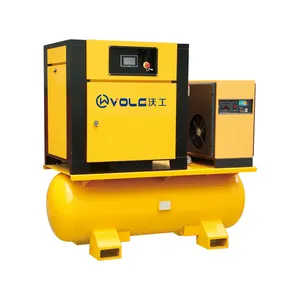 VOLG 15T Voll funktions schraube Luft kompressor mit Tank für Laser maschine