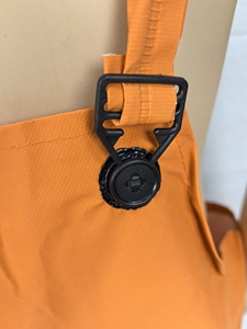 Conjunto Impermeable de <span class=keywords><strong>2</strong></span> Piezas al por Mayor, Chaqueta Impermeable con Capucha Desmontable y Pantalones de Peto, PVC Poliéster Durawear, Ropa Impermeable Naranja para Viajes - Product Image 4