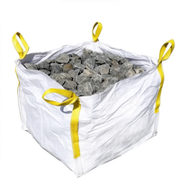 Sac Jumbo FIBC Reconditionné 2000 kg, Sac de Stockage Usagé pour l'Emballage de Minerai de Fer, de Roches et de Minéraux