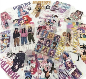 Imperméable et lavable pour l'impression par transfert, pour sérigraphie sur T-shirts et casquettes, vente en gros d'usine, transfert thermique, motif idole de dessin animé - Product Image 2