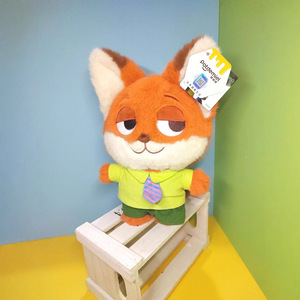 Llavero de Peluche Original de Judy Rabbit y <span class=keywords><strong>Nick</strong></span> de <span class=keywords><strong>Zootopia</strong></span> con Relleno de Algodón PP, Pequeño Colgante para <span class=keywords><strong>Zootopia</strong></span> - Product Image 2
