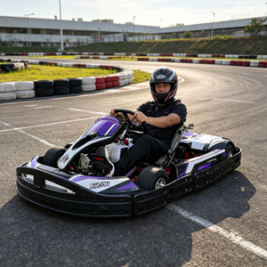 KUPAO Go-Kart de Gasolina de 4 Tiempos y 200 CC, Monoplaza, para Adultos y Adolescentes, 65 KM/H, Gocart de Gasolina, Rusia - Product Image 3