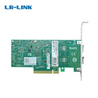 Adaptateur réseau serveur PCIe X8 à double port 25G basé sur la puce Mellanox ConnectX-4, QSFP, stock LRES1026PF-2SFP28, adaptateur filaire pour