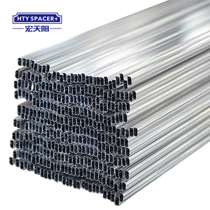 Profilo della barra distanziatrice in alluminio non pieghevole Standard per finestre e porte in vetro isolante - Product Image 5