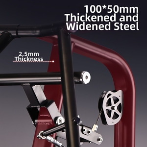 Machine de musculation professionnelle à double fonction, presse pectorale assise / presse épaules, équipement de musculation commercial pour salle de sport - Product Image 4