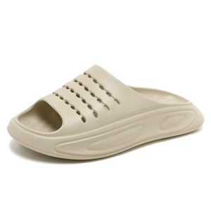 Chanclas de Verano para Hombre, Color Gris, Suela Suave Antideslizante, Sandalias de Playa para Exteriores, Calzado Informal, Disponibles en Tallas para Adultos - Product Image 4