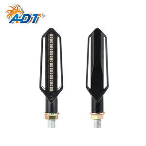ไฟเลี้ยวรถจักรยานยนต์ ADT Universal แบบ LED  ไฟเลี้ยวทิศทาง  ไฟ DRL สีขาว - Product Image 2
