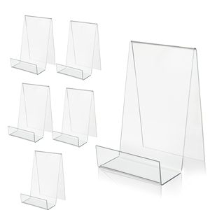 <span class=keywords><strong>Support</strong></span> <span class=keywords><strong>de</strong></span> chevalet <span class=keywords><strong>de</strong></span> <span class=keywords><strong>livre</strong></span> en acrylique avec plaque <span class=keywords><strong>de</strong></span> chevalets transparents-Lot <span class=keywords><strong>de</strong></span> 6 pour affichage <span class=keywords><strong>de</strong></span> livres, feuilles <span class=keywords><strong>de</strong></span> musique, œuvres d'art, CD, <span class=keywords><strong>support</strong></span> <span class=keywords><strong>de</strong></span> tablette - Product Image 1