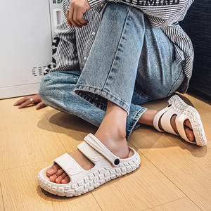 Pantoufles simples et populaires pour hommes, légères et peu coûteuses, sabots et sandales pour hommes - Product Image 4