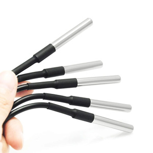 Ds18b20 Temperatuur 1M <span class=keywords><strong>Sensor</strong></span> Waterdichte Temperatuursensor Met Digitale Thermische Roestvrijstalen Buis Sonde Voor <span class=keywords><strong>Arduino</strong></span> - Product Image 2