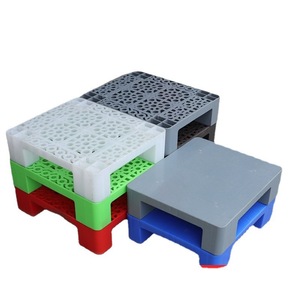 Palette en plastique 1200x800x145mm, charge statique 2000kg, entrée 4 voies pour stockage en entrepôt - Product Image 1