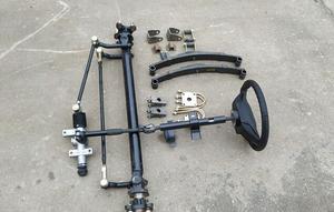 Kit de suspension tricycle électrique 3 changement de roue modifier à <span class=keywords><strong>4</strong></span> roues essieu de direction - Product Image 6