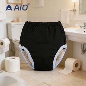 <span class=keywords><strong>Couches</strong></span> lavables en coton PUL pour adultes, imperméables, matière douce, sous-vêtements anti-<span class=keywords><strong>fuites</strong></span> pour l'incontinence urinaire - Product Image 1