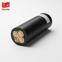 Huaqi 3,3kV Flammhemmendes Kupfer-Bergbaukabel EPR-Isoliert Ölbeständig CPE-Gummi-Ummantelung Flexibles Stromversorgungskabel