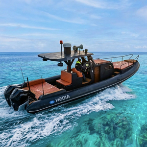 Gommone in Alluminio HEDIA di Weihai, Barca Hypalon <span class=keywords><strong>da</strong></span> <span class=keywords><strong>10</strong></span> <span class=keywords><strong>Metri</strong></span>, Gommone Commerciale Orca per Turismo - Product Image 1