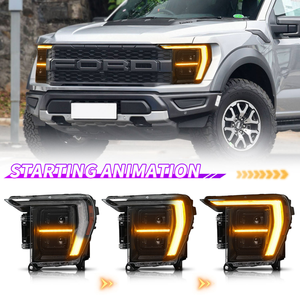 Phare LED DRL pour Ford Raptor F150 2022-2024, accessoires automobiles, 36W 6000K, ajustement universel, phare homologué DOT - Product Image 5
