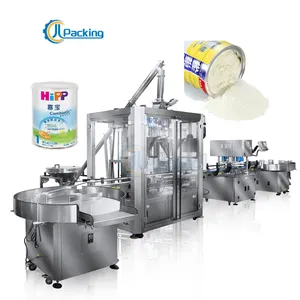 High Accuracy Auger Milk Powder Can Infant Formula Filling Packing Machine Production Line