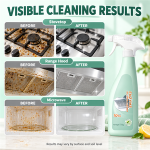 Desengrasante en Aerosol UPO Lifestyle Enzyme Kitchen, Marca Privada, Eliminador de Manchas de Grasa y Aceite para Superficies de Equipos de Cocina - Product Image 5