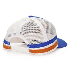 Gorra Trucker de 5 Paneles de Algodón de Alta Calidad, Color Azul Marino, con Bordado 3D, Gorra de Malla de 6 Paneles - Product Image 3