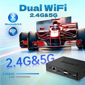 Customizable Quad Cortex-A55 RK3566 4G LTE Smart Android TV Box Media Player 4K Resolution for <strong>IPTV</strong> Live Player CEC Supported - Product Image 1