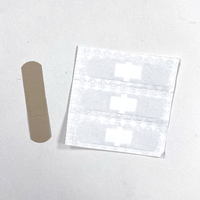 Plâtre adhésif naturel en Fiber de bambou, pansement médical écologique pour soins des blessures