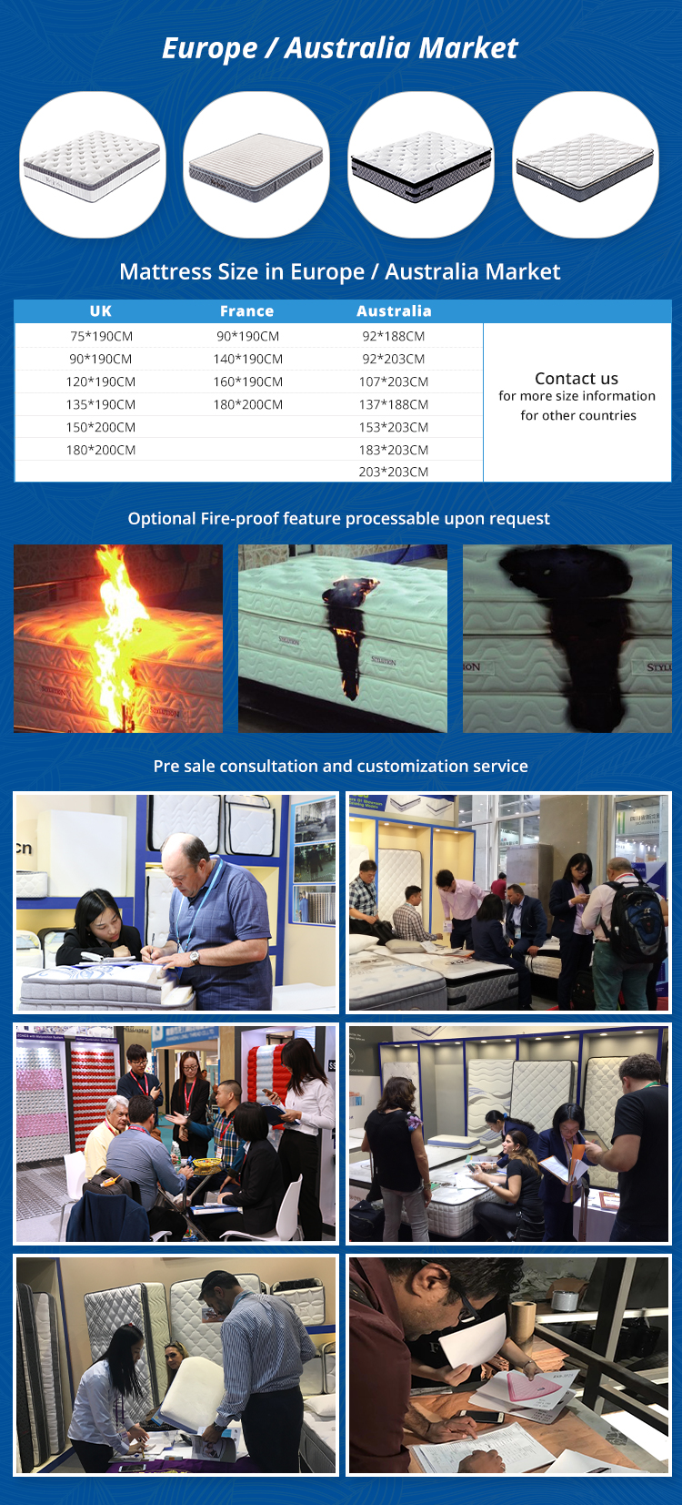 หมอนที่นอนกระดูกและข้อพับที่นอนพ็อกเก็ตสปริงคอยล์สำหรับพยุงหลัง 5