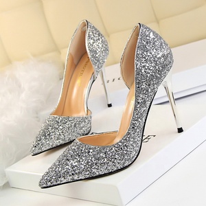 <span class=keywords><strong>Scarpe</strong></span> da Donna con Tacco Altissimo 9,5 CM, Punta Affusolata, Eleganti per Matrimoni, Leggermente Brillanti, Pompe da <span class=keywords><strong>Sposa</strong></span> - Product Image 5