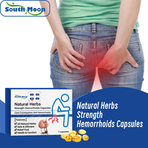Cápsulas Naturales a Base de Hierbas South Moon para el Dolor de Fisuras Anales, <span class=keywords><strong>Hemorroides</strong></span>, Cuidado de la Salud Corporal, Cápsulas para <span class=keywords><strong>Hemorroides</strong></span> Externas - Product Image 4